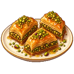 开心果果仁蜜饼