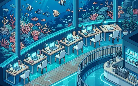 水族馆咖啡馆