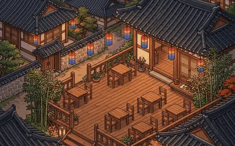 全州韩屋的阳光