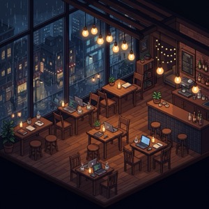 비 오는 밤